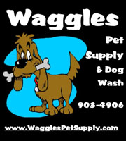 CLICK HERE to view Waggles Pet Supply & Dog Wash